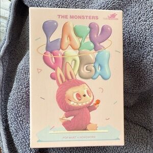 Pop Mart The Monsters Lazy Yoga Figure - Pink